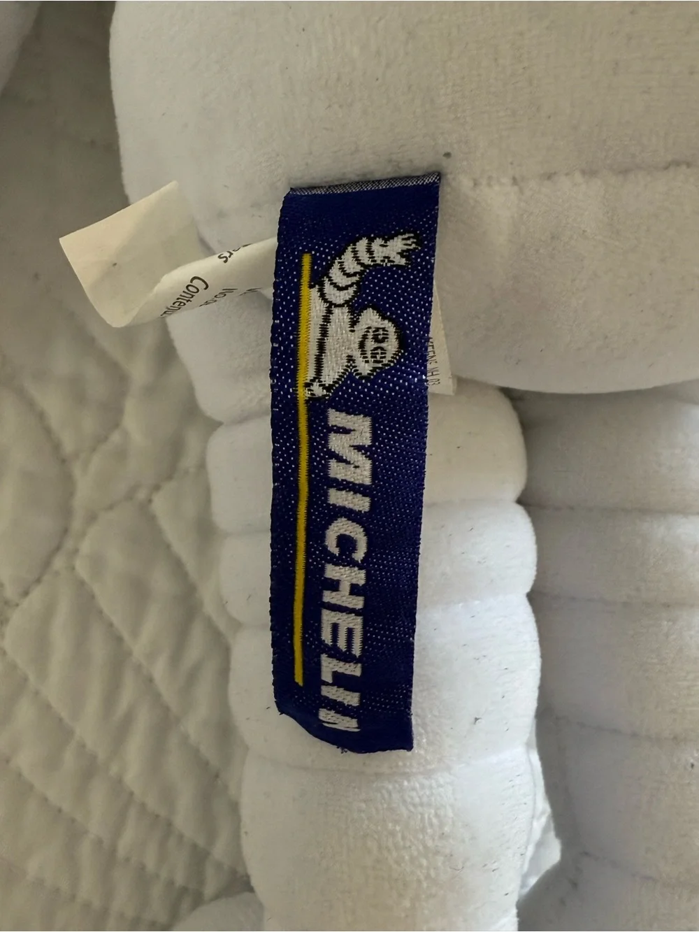 Michelin Man White Plush Character Stuffed Toy